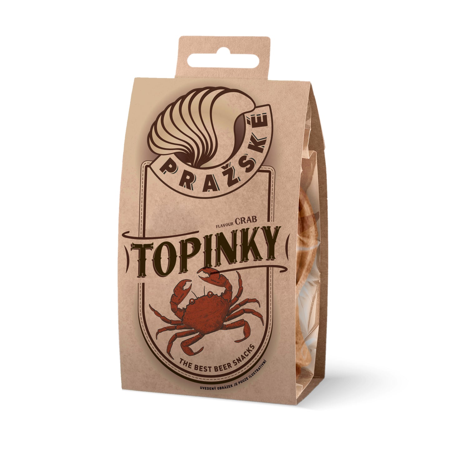 Pražské Topinky — Crab Flavour