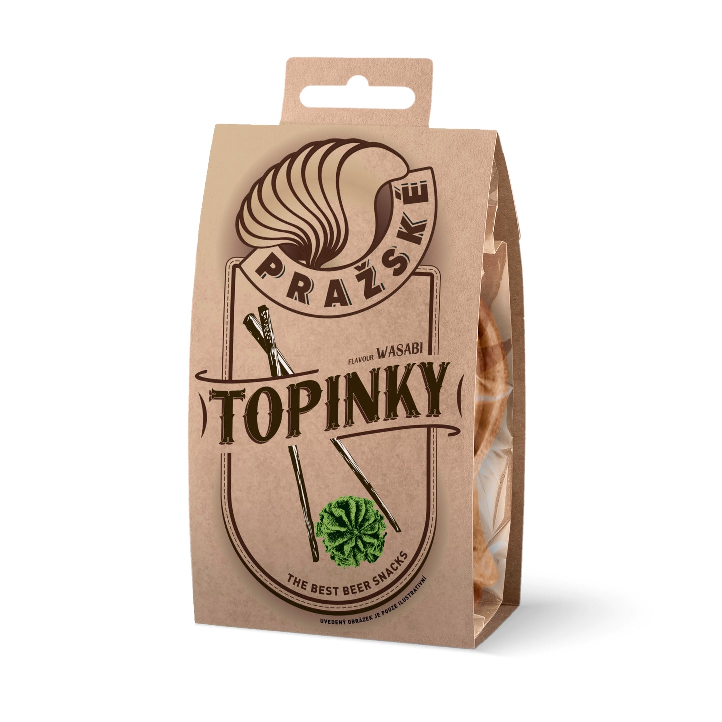 Pražské Topinky – Wasabi