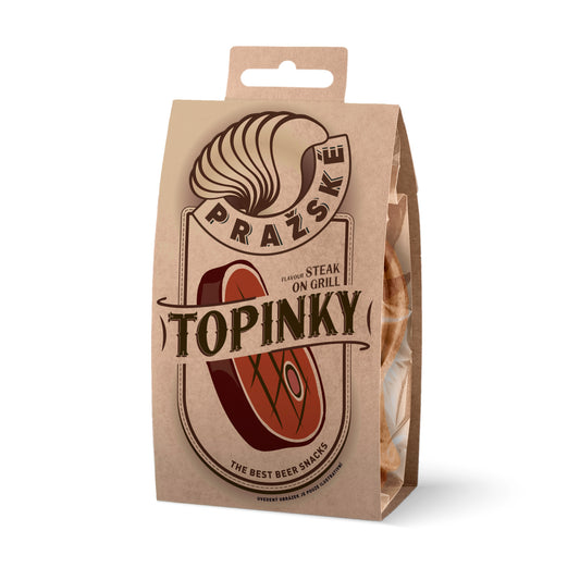 Pražské Topinky — Flame-Grilled Steak