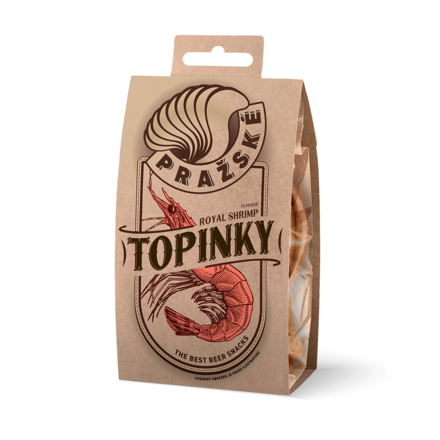 Pražské Topinky Royal Shrimp