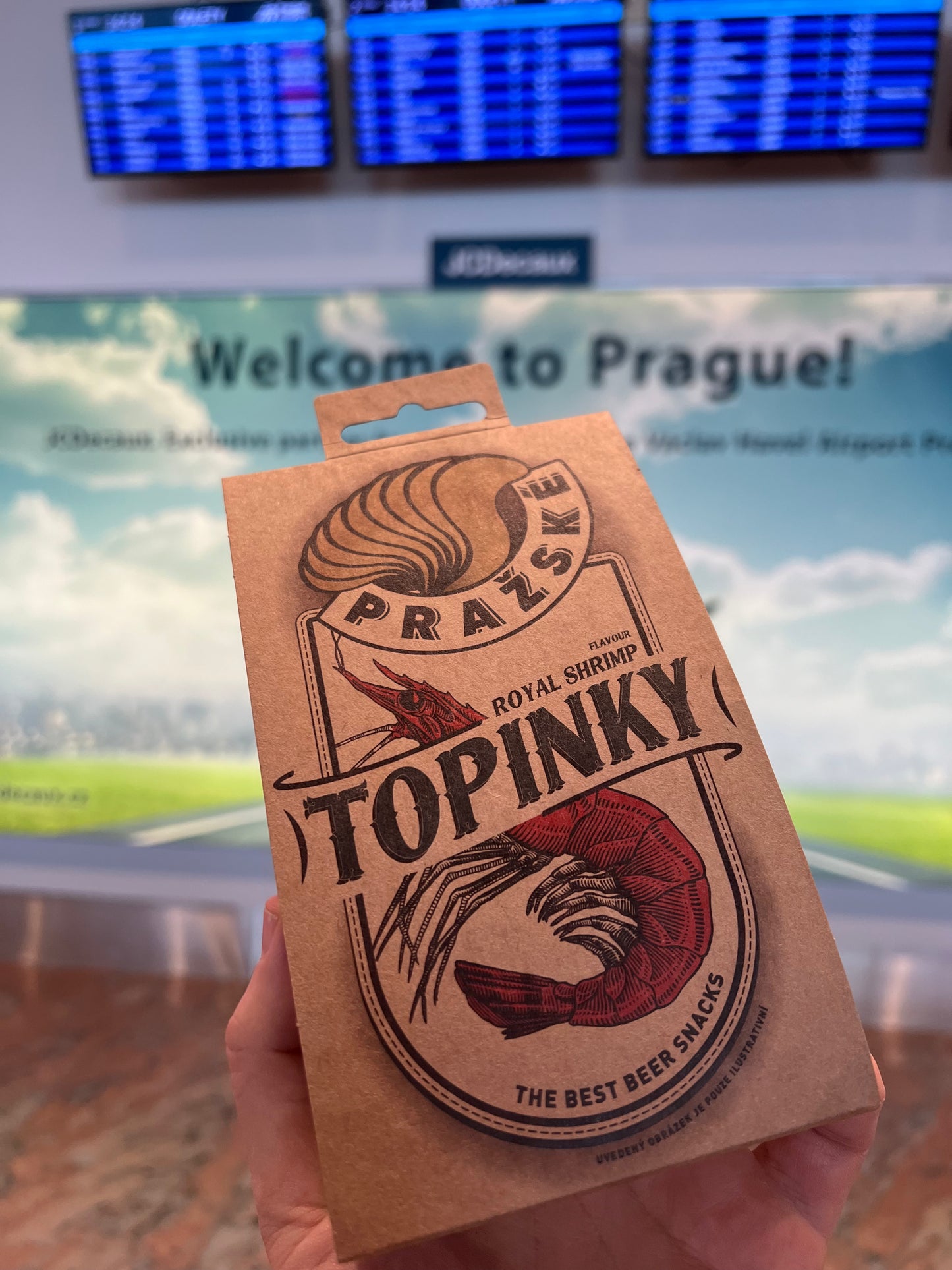 Pražské Topinky Royal Shrimp