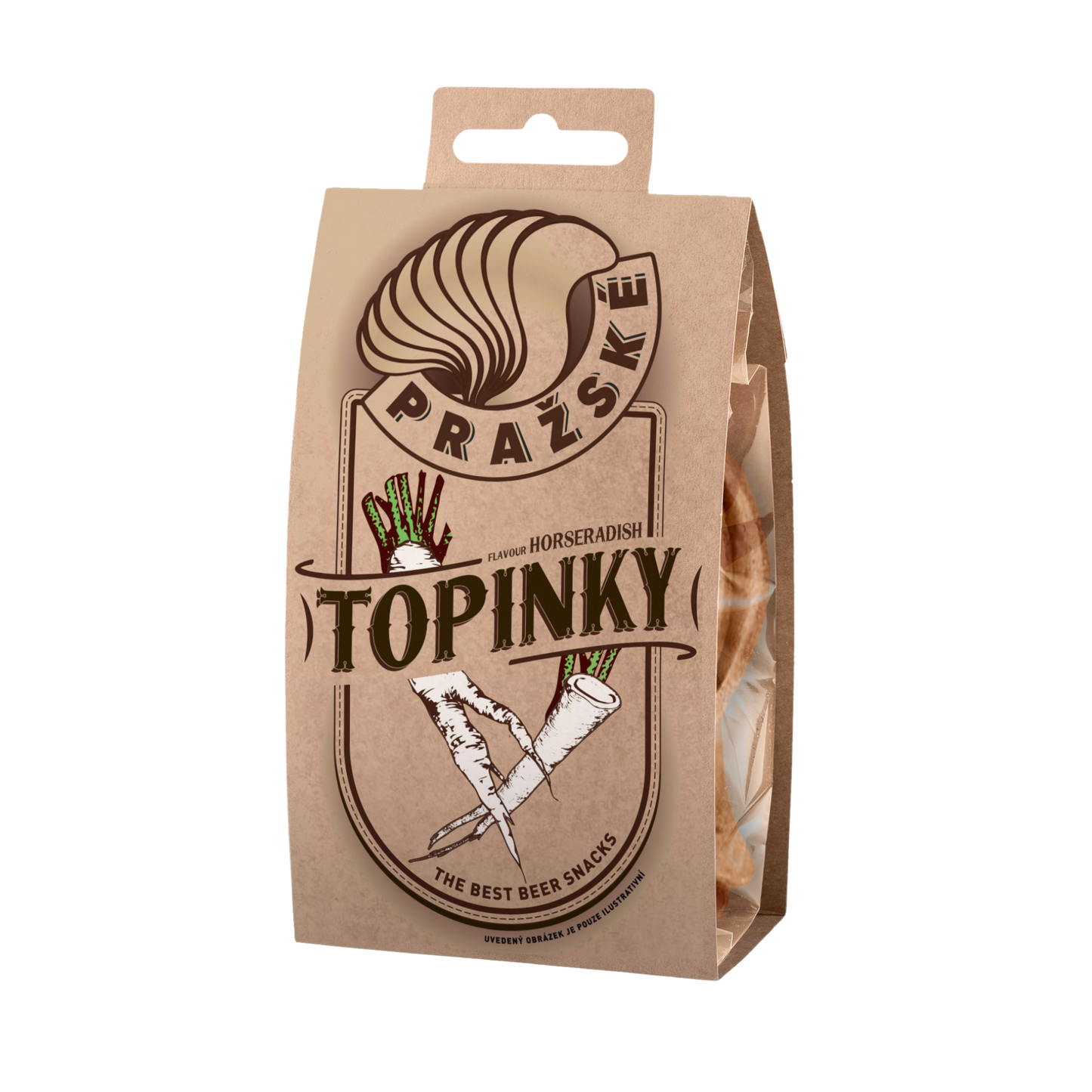 Pražské Topinky Horseradish
