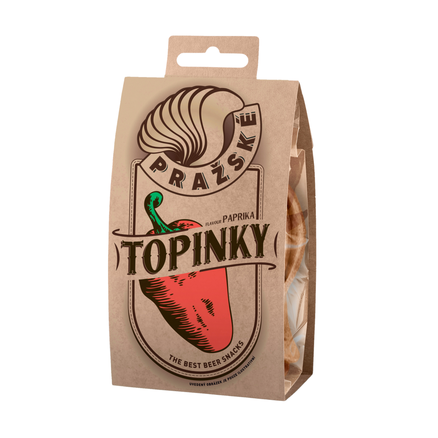 Pražské Topinky  Paprika