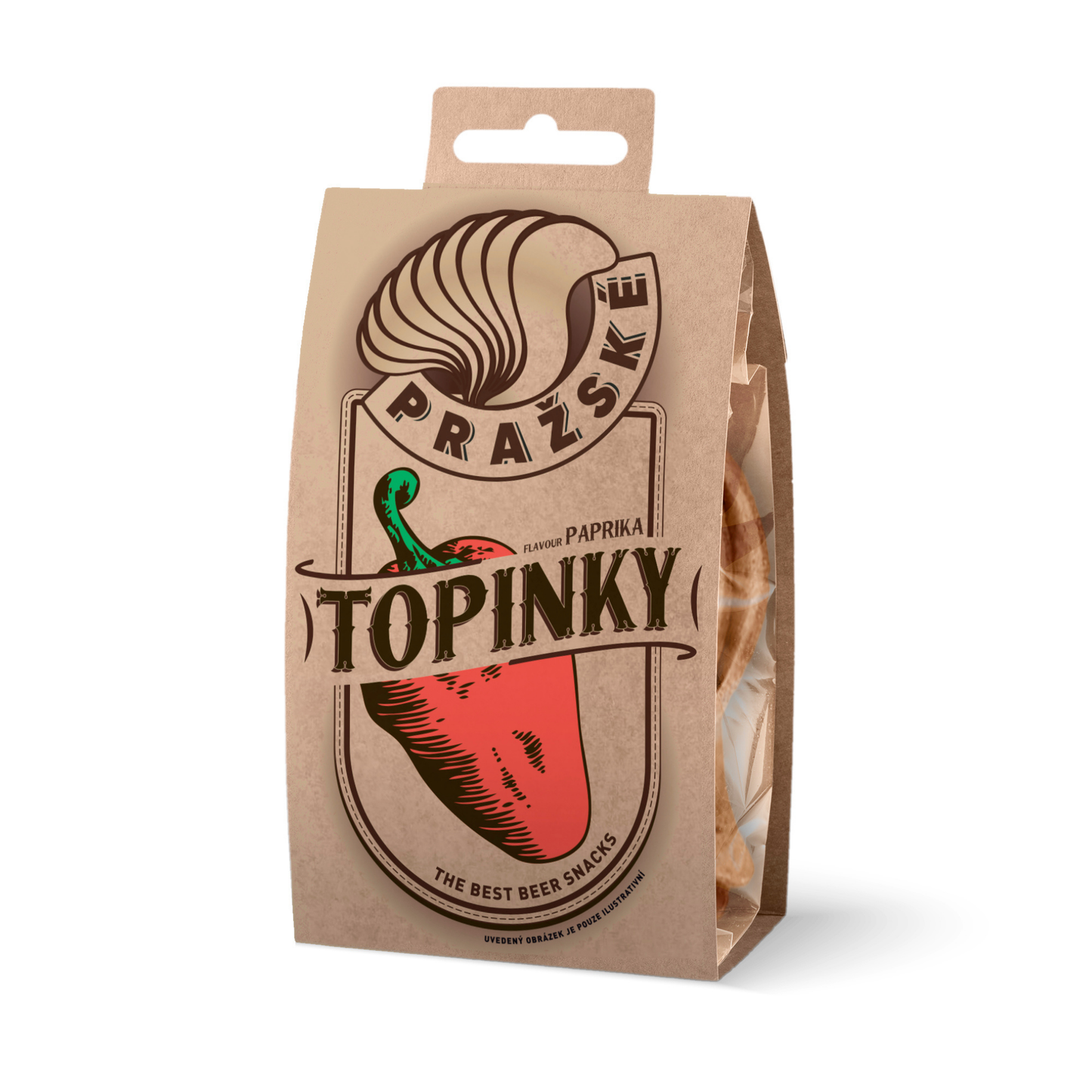 Pražské Topinky  Paprika